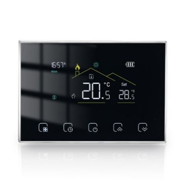 Wireless Smart LED Thermostat BHT-8000RF-VA-GCW for Boiler Heating - 1