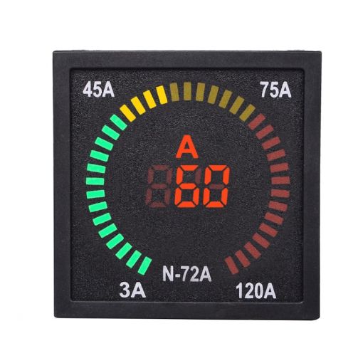 SINOTIMER N-72A LED Digital Ammeter AC Current Indicator - 1