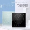 Smart WiFi LED Thermostat 95-240V for Boiler Heating (Black) - 5