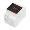 SINOTIMER SDM007 Din Rail AC Voltage Current Display Meter - 2