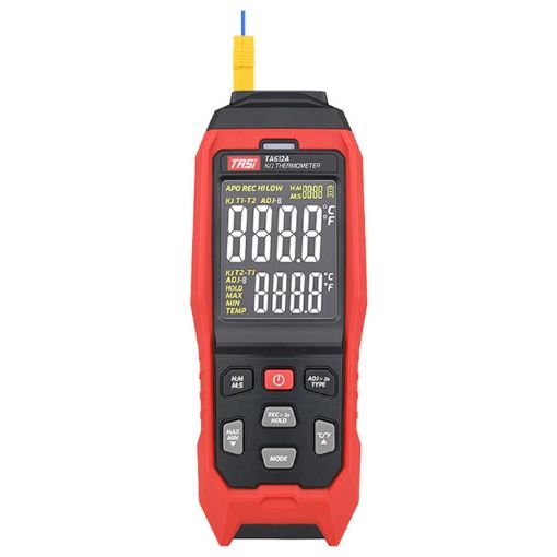 TASI TA612A K-Type Thermocouple Probe Single Channel Thermometer - 1
