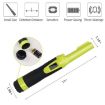 HS-10 Waterproof Metal Detector LCD, Fluorescent Green Rod - 4