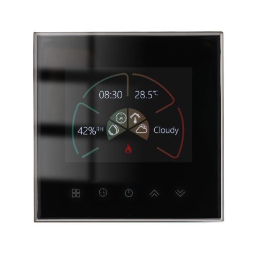 Smart Home 220V WiFi Thermostat BHT-2002GBLM Black - 1