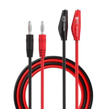 BEST BST-010-JP 2000V 20A Superconducting Alligator Test Lead - 1