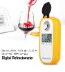 DR401 Digital Refractometer: Brix 0-50%, Alcohol 0-22% for Beer/Wine - 8