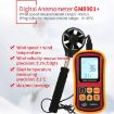 BENETECH GM8901+ High Accuracy Anemometer Wind Speed Temp Gauge - 6