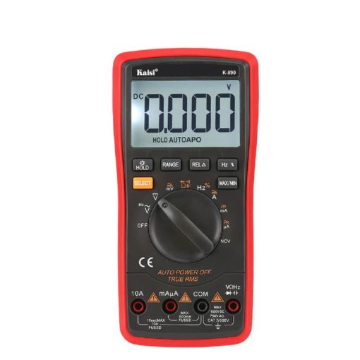 Kaisi K-890 Professional LCD Digital Multimeter Handheld Tester - 1