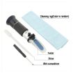 RZ121 Alcohol Refractometer 0-25% Alcohol 0-40% Brix Tester ATC Handheld - 3