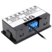 12V Microcomputer Digital Display Thermostat, Red & Blue Display - 4