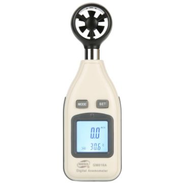 BENETECH GM816A Digital Electronic Anemometer (White) - 1