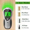 SH201 4 In 1 Silver Black Multifunctional Digital Metal Wall Detector - 3
