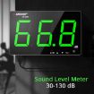 SNDWAY SW525G Wall-mounted Noise Decibel Tester 30~130dB USB Green - 5