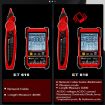 ET616 Red Rechargeable Adjustable POE Network Cable Tester - 3