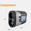 ARTBULL Golf Rechargeable 650m Laser Rangefinder Telescope Screen - 5
