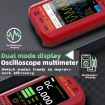 BSIDE O9 Digital 50MHz Dual Channel Oscilloscope Multimeter Red - 6