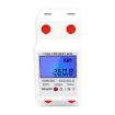 DDM15SD 5 (80) A Multi-function Single-phase Rail Meter LCD Display - 3