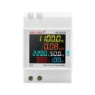 SINOTIMER SDM009 Din Rail Single-Phase Multifunctional Meter AC40-300V - 5
