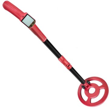 MD3006 Red Metal Detector Toy for Kids Outdoor Treasure Hunting - 1