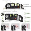 Laser Level Aligner with Horizon & Vertical Measuring Tape - 9