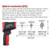 TASI TA601C Infrared Thermometer -50 to 880C, Color Screen - 9