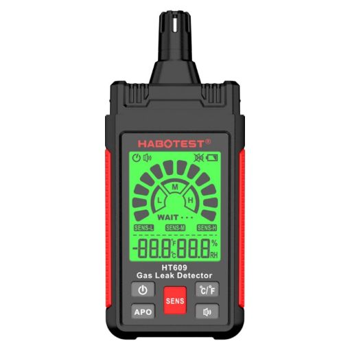 HT609 Portable Combustible Gas Detector by HABOTEST - 1