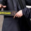Super Scanner Wand MD-3003B1 Black Metal Detector - 7