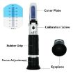 Handheld RF001BX Brix Tester Refractometer 0-32 with Case - 5