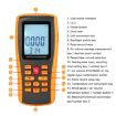 BENETECH GM8902 Digital Wind Speed Meter Anemometer, 2.6" LCD Yellow - 5