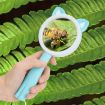 2275 5X/10X Green Frog Cartoon Animal Kids Science Magnifying Glass - 5