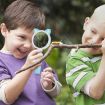 2275 5X/10X Green Frog Cartoon Animal Kids Science Magnifying Glass - 6
