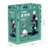 Children's Educational HD 1200x Microscope Toy - Pink - 4