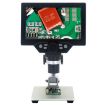 G1200 7" LCD 1200X Portable Desktop Microscope, UK Plug - 2