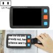 5" HD Portable Electronic Magnifying Glass Reader, US Plug, Black - 1