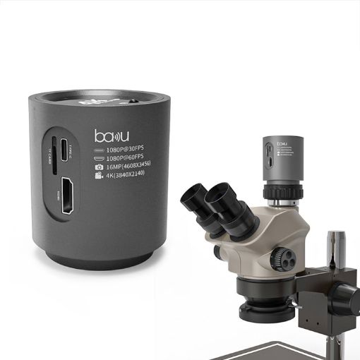 Baku 4K Electron Microscope Camera with Video Eyepiece - 1