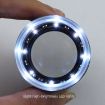 10X Magnifying Glass with 8 LED Lights & Cross Scale Board - 9