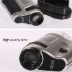 Pocket Microscope 20X-40X Zoom Lens with LED Light (Silver) - 5