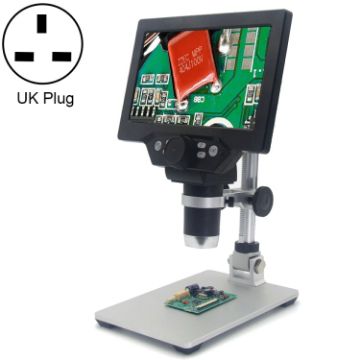 G1200 7" LCD 1200X Portable Desktop Digital Microscope UK Plug - 1