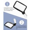 3X LED Light Folding Handheld Magnifier - Model 10863 - 4