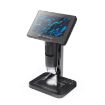 Digital Microscope 5" Screen Touch Key 8000X Magnifying Glass - 1