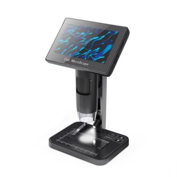 Digital Microscope 5" Screen Touch Key 8000X Magnifying Glass - 1