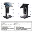 Digital Microscope 5" Screen Touch Key 8000X Magnifying Glass - 3