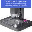 Digital Microscope 5" Screen Touch Key 8000X Magnifying Glass - 5