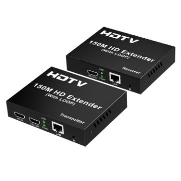 150m HDTV Network Extender with UK Plug - 1