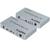 120m HDMI USB KVM 4K Network Extender with EU Plug - 1