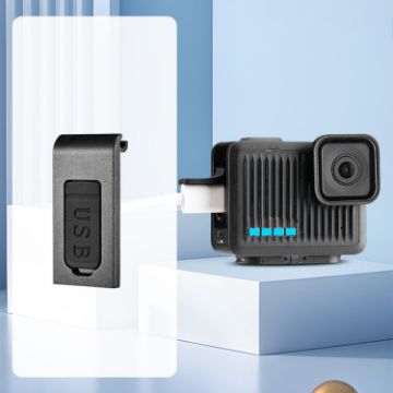 GoPro HERO 2024 Side Interface Door Cover (Black) - 1