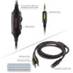 ONIKUMA K1-B Camouflage Gaming Headphone with Mic (Black Red) - 5