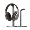 Dark Gray Aluminum Alloy H-Stand Headphone Display Storage Rack - 2