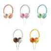 Y19 Cute Bear Stereo Wired Headphones with Microphone - 2
