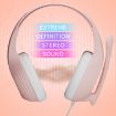 SADES A9 Adjustable Rose Gold Gaming Headset with Microphone - 2