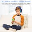 KID101 Cute Wired Learning Headphone for Children - Blue Red - 3